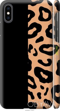 Чехол "Пятна леопарда" для Apple iPhone XS MaxПредставляем Вашему вниманию дизай. . фото 1