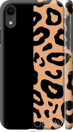 Чехол "Пятна леопарда" для Apple iPhone XRПредставляем Вашему вниманию дизайнерс. . фото 1