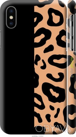 Чехол "Пятна леопарда" для Apple iPhone XSПредставляем Вашему вниманию дизайнерс. . фото 1