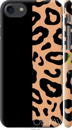 Чехол "Пятна леопарда" для Apple iPhone 8Представляем Вашему вниманию дизайнерск. . фото 1