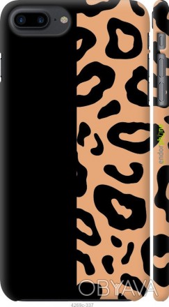 Чехол "Пятна леопарда" для Apple iPhone 8 PlusПредставляем Вашему вниманию дизай. . фото 1
