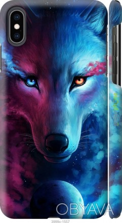 Чехол "Арт-волк" для Apple iPhone XS MaxПредставляем Вашему вниманию дизайнерски. . фото 1