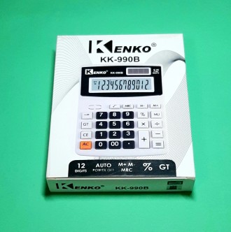 Калькулятор Kenko, модель KK-990B.
Уважаемые покупатели, обращаем Ваше внимание. . фото 2