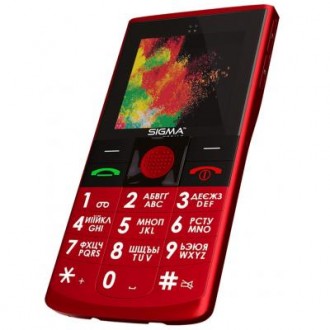 Мобильный телефон Sigma Comfort 50 Solo
Широкий дисплей с 2,2-дюймами, двумя кн. . фото 4