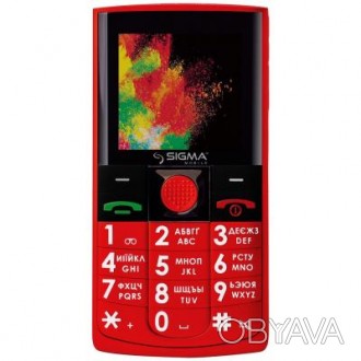 Мобильный телефон Sigma Comfort 50 Solo
Широкий дисплей с 2,2-дюймами, двумя кн. . фото 1