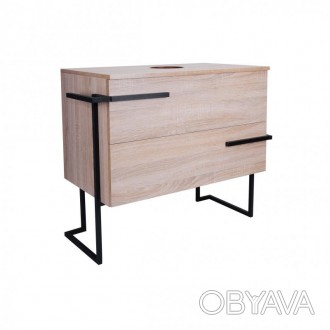 Напольная тумба Qtap Taurus 800х616х437 Whitish oak QT2480TNT803WO выполнена с о. . фото 1