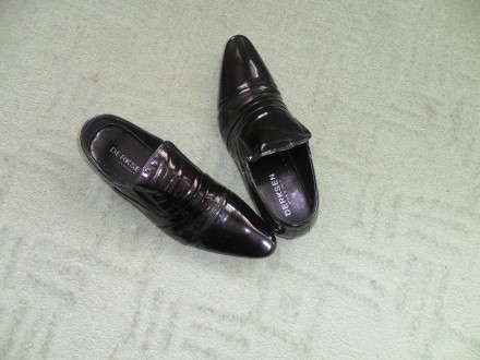 Продам мужские туфли DERKSEN Style in ITALY (Лакированная кожа) размер 40 по сте. . фото 6