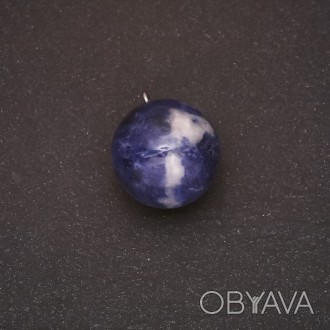 Кулон натуральный камень Содалит шар 20х23(+-)мм оптом оптом оптом ЗАКАЗЫ ОТПРАВ. . фото 1