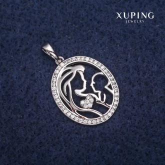 Кулон Xuping 18х23х29мм Родий купить дешево в интернете. Одесса. фото 1 Кулон Xuping 18х23х29мм Родий купить дешево в интернете. Одесса. фото 1