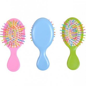 От 4 шт. Расческа детская с цветными зубцами 14*5,5см X1-123 купить оптом дешево. Одеса. фото 1