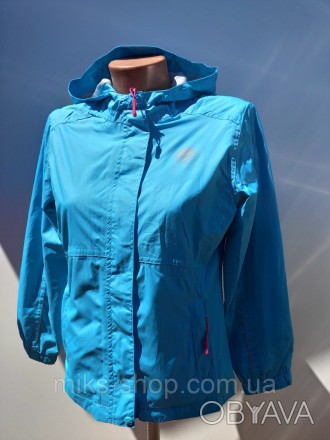  
Підросткова спортивна куртка вітровка для дівчинки. Тканина поліестер. Розмір . . фото 1