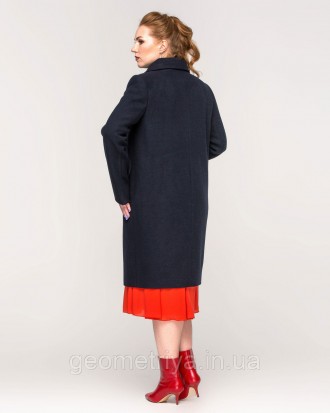 Модное женское кашемировое пальто батал терракотового цвета
Фабричное приталеное. . фото 3