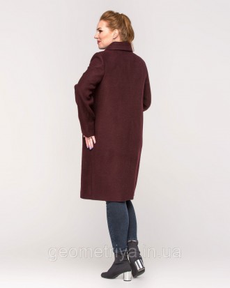Модное женское кашемировое пальто батал фисташкового цвета
Фабричное приталеное . . фото 3