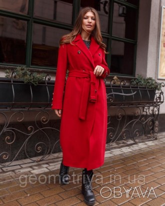 Модное женское классическое длинное пальто винного цвета
Если Вы любите выглядет. . фото 1