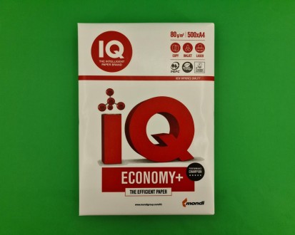 Бумага для принтера А4 500листов IQ (1 пач). Днепр. фото 1 Бумага для принтера А4 500листов IQ (1 пач). Днепр. фото 1