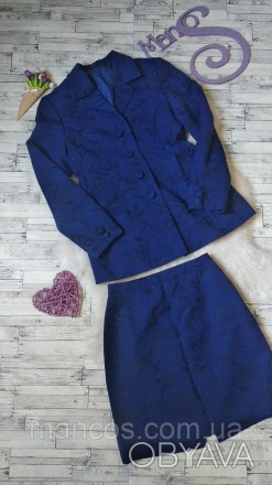 Костюм деловой женский пиджак и юбка синий
в идеальном состоянии
Размер 42 (XS)
. . фото 1