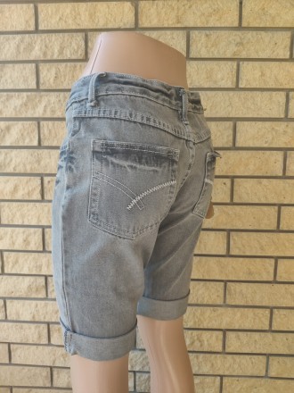 Бриджи мужские джинсовые коттоновые, маленький размер BILONG, Турция, 98% коттон. . фото 7