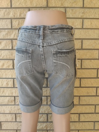 Бриджи мужские джинсовые коттоновые, маленький размер BILONG, Турция, 98% коттон. . фото 4