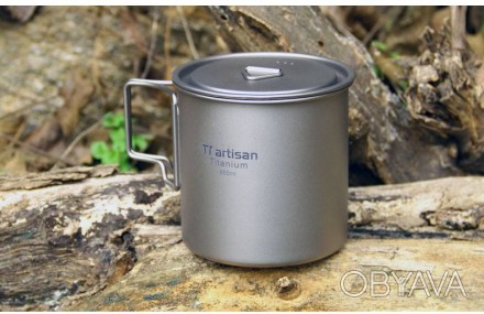 Титанова кружка Tiartisan 650мл.
Марка: Tiartisan
Модель: Ta8312
Матеріал: Ти. . фото 1
