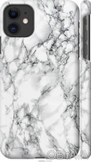 Чехол "Мрамор белый" для Apple iPhone 11Представляем Вашему вниманию дизайнерски. . фото 1