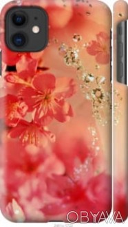 Чехол "Розовые цветы" для Apple iPhone 11Представляем Вашему вниманию дизайнерск. . фото 1