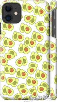 Чехол "Весёлые авокадо" для Apple iPhone 11Представляем Вашему вниманию дизайнер. . фото 1