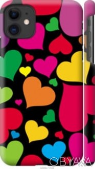 Чехол "Сердечка 4" для Apple iPhone 11Представляем Вашему вниманию дизайнерские . . фото 1