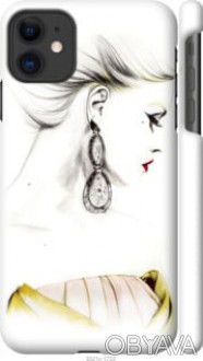Чехол "Девушка акварелью v2" для Apple iPhone 11Представляем Вашему вниманию диз. . фото 1