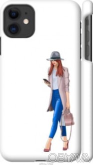 Чехол "Девушка 1" для Apple iPhone 11Представляем Вашему вниманию дизайнерские ч. . фото 1
