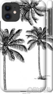 Чехол "Пальмы1" для Apple iPhone 11Представляем Вашему вниманию дизайнерские чех. . фото 1