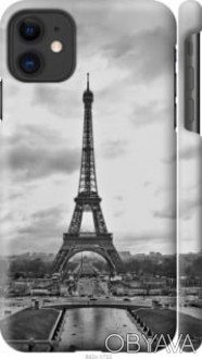 Чехол "Чёрно-белая Эйфелева башня" для Apple iPhone 11Представляем Вашему вниман. . фото 1