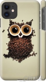 Чехол "Сова из кофе" для Apple iPhone 11Представляем Вашему вниманию дизайнерски. . фото 1