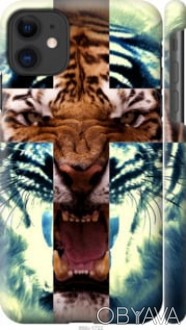 Чехол "Злой тигр" для Apple iPhone 11Представляем Вашему вниманию дизайнерские ч. . фото 1