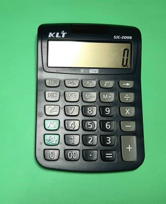 Калькулятор KLT SJC-2006.
Уважаемые покупатели, обращаем Ваше внимание что мы я. . фото 4
