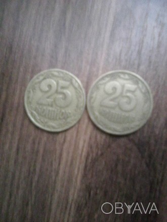 Продам две редкостные монеты 25 копеек. 1992 года. В отличном состоянии, всё вид. . фото 1