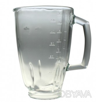 
Чаша стеклянная для блендера Braun 64184642 ,AS00000035Совместимость с моделями. . фото 1