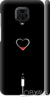 Чехол "Подзарядка сердца" для Xiaomi Redmi Note 9 ProПредставляем Вашему внимани. . фото 1