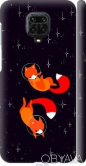 Чехол "Лисички в космосе" для Xiaomi Redmi Note 9 ProПредставляем Вашему внимани. . фото 1