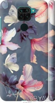Чехол "Нарисованные цветы" для Xiaomi Redmi Note 9Представляем Вашему вниманию д. . фото 1