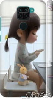 Чехол "Милая девочка с зайчиком" для Xiaomi Redmi Note 9Представляем Вашему вним. . фото 1