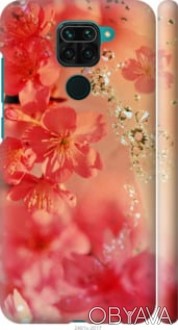 Чехол "Розовые цветы" для Xiaomi Redmi Note 9Представляем Вашему вниманию дизайн. . фото 1