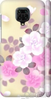 Чехол "Японские цветы" для Xiaomi Redmi Note 9 ProПредставляем Вашему вниманию д. . фото 1