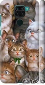 Чехол "коты" для Xiaomi Redmi Note 9Представляем Вашему вниманию дизайнерские че. . фото 1