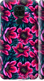 Чехол "Яркие цветы" для Xiaomi Redmi Note 9Представляем Вашему вниманию дизайнер. . фото 1