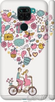 Чехол "Любовь v3" для Xiaomi Redmi Note 9Представляем Вашему вниманию дизайнерск. . фото 1