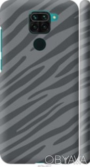Чехол "Серая зебра" для Xiaomi Redmi Note 9Представляем Вашему вниманию дизайнер. . фото 1