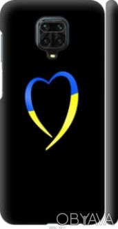 Чехол "Жёлто-голубое сердце" для Xiaomi Redmi Note 9 ProПредставляем Вашему вним. . фото 1