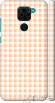 Чехол "Узор в клетку" для Xiaomi Redmi Note 9Представляем Вашему вниманию дизайн. . фото 1