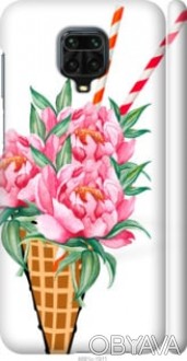 Чехол "Мороженое-пионы" для Xiaomi Redmi Note 9 ProПредставляем Вашему вниманию . . фото 1