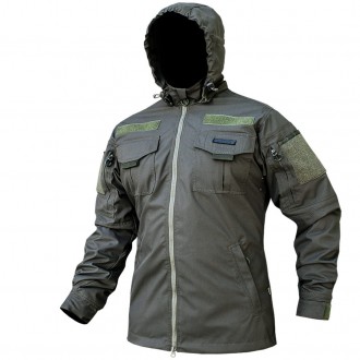 
Куртка - ветровка, серия (ANTITERROR II), в расцветке OLIVE (олива) с подкладко. . фото 12